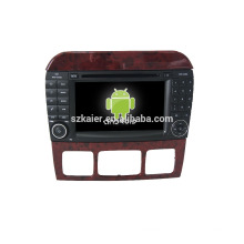Kaier Factory direkt! Android 4.4 Auto DVD-Player für Benz S + OEM + DVR + Dual Core + TPMS + Spiegel Link + OBD!
